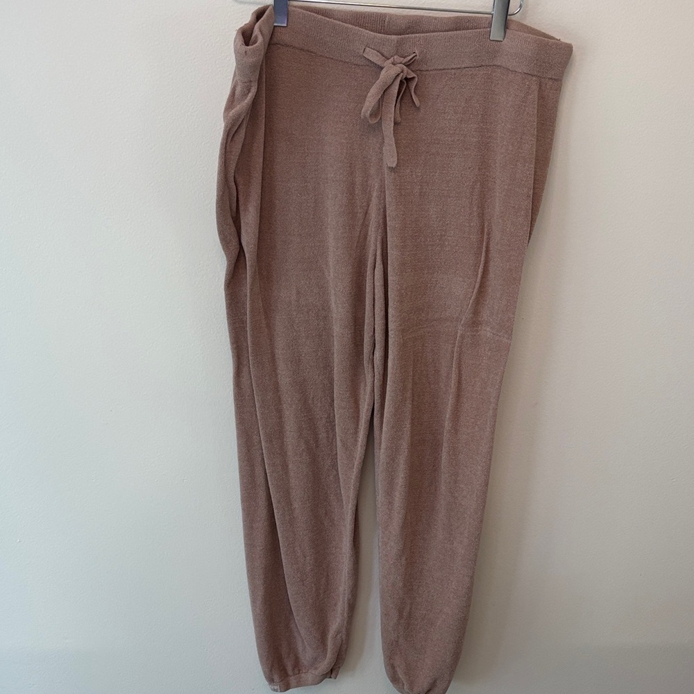 Barefoot Dreams | Cozy Chic Ultra Lite Jogger in pink XL - Picture 3 of 8
